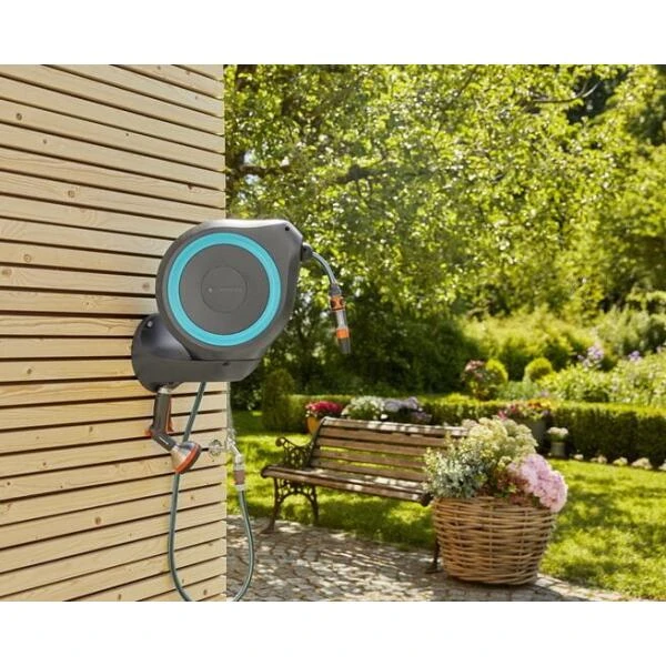 Wandslangenbox GARDENA RollUp Blauw - S - 15 M 3 Wandslangenbox GARDENA RollUp Blauw - S - 15 M - Afbeelding 3