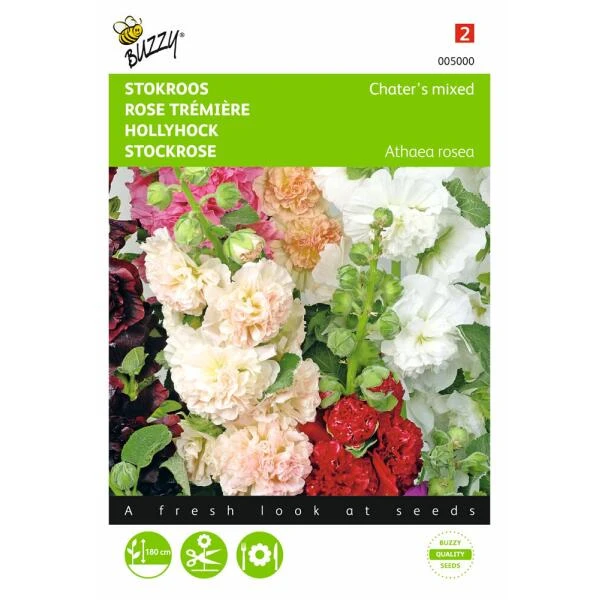 Alcea Rosea Chaters Mix 1 Alcea Rosea Chaters Mix