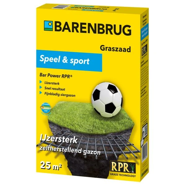 Barenbrug Bar Power RPR - Speel- En Sportgazon - 0,5 Kg 1 Barenbrug Bar Power RPR - Speel- En Sportgazon - 0,5 Kg