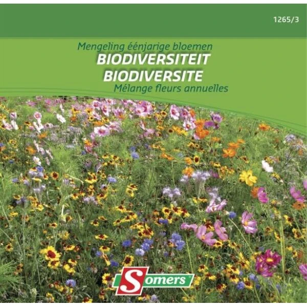 Bloemenmengsel éénjarig - Biodiversiteit 20 M² 1 Bloemenmengsel éénjarig - Biodiversiteit 20 M²