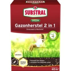 Substral Gazonherstel Graszaad + Mest 2-IN-1 40 M²