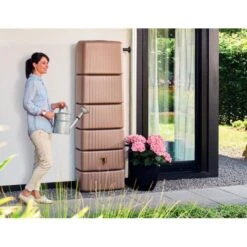 Regenton Muurmodel Slim 650 Liter + Kraan - Taupe -Gardena Verkoopwinkel regenton muurmodel slim 650l taupe kr 1603726255 600