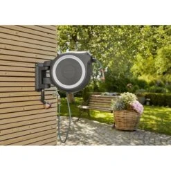 Wandslangenbox GARDENA RollUp Wit - M/L - 25 M -Gardena Verkoopwinkel wandslangenbox gardena rollup wit ml 1651154526 3 600
