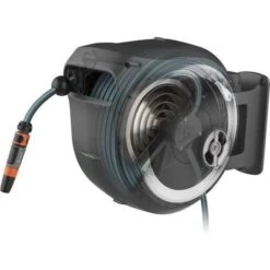 Wandslangenbox GARDENA RollUp Wit - M/L - 25 M -Gardena Verkoopwinkel wandslangenbox gardena rollup wit ml 1651154526 5 600